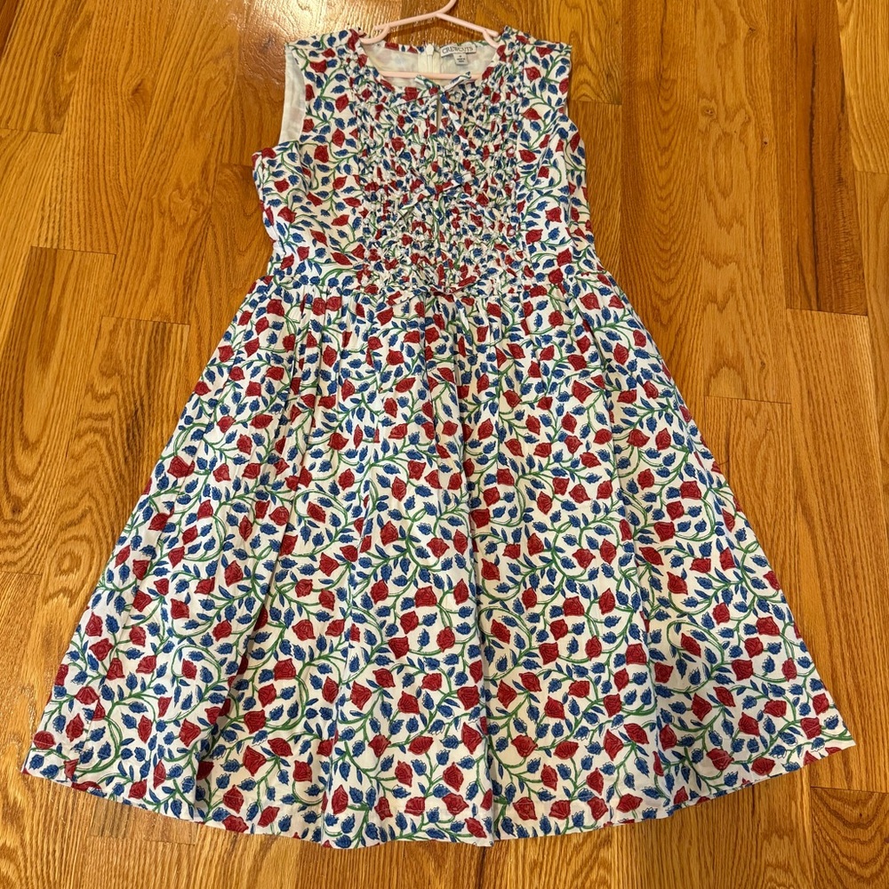 Crew cuts floral print dress NWT